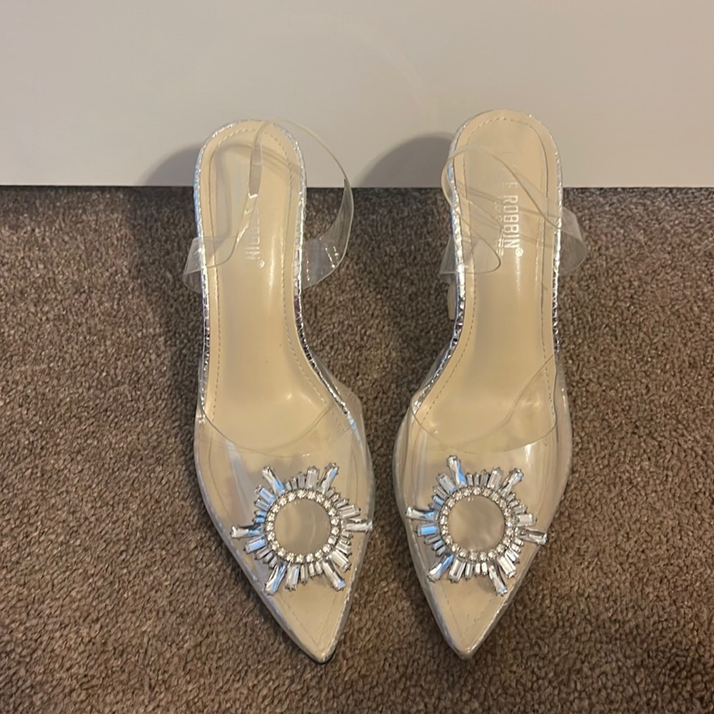 PVC Heels, Size 9